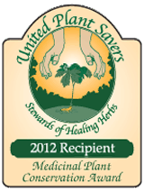 Cover photo for UPS Medicinal Plant Conservation Award for Jeanine Davis
