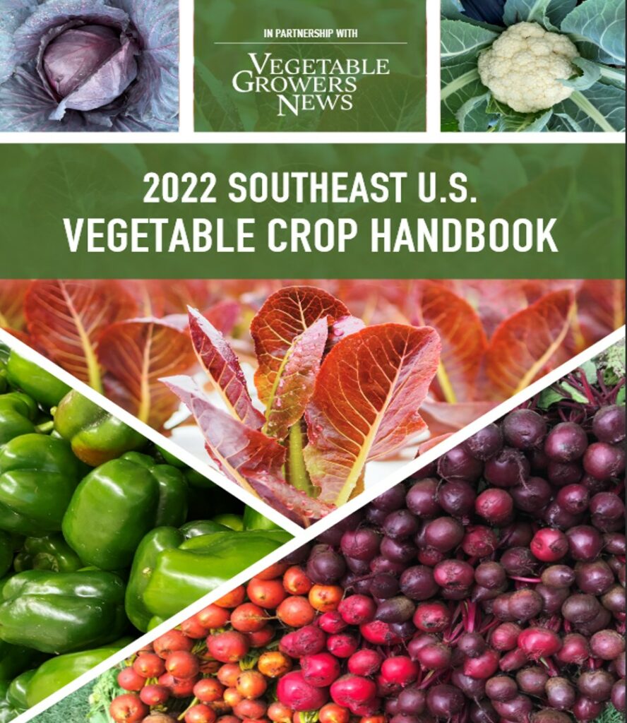 cover of the 2022 Southeast US Vegetable Crop Handbook
